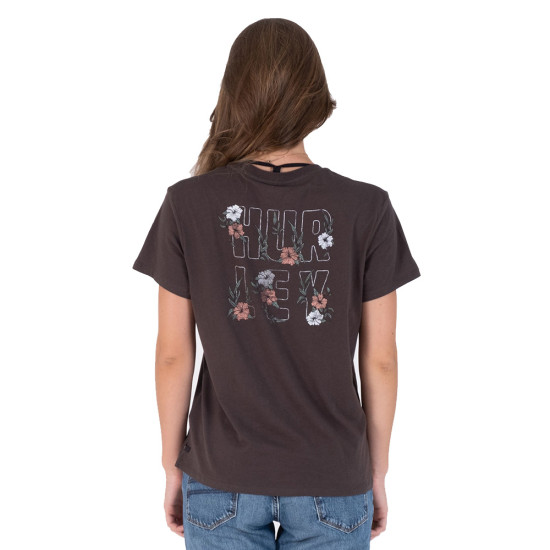 Hurley Γυναικεία κοντομάνικη μπλούζα Merie Three Relaxed Girlfriend Tee